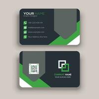 City Business Card Design vector