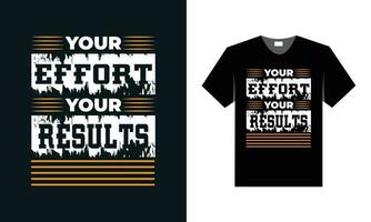 best typography t shirt design for gym and fitness motivation and inspiration vector