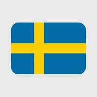 Sweden flag vector icons set of illustrations