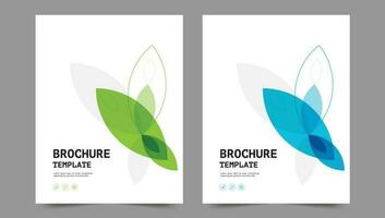 Cover template flyer design vector background