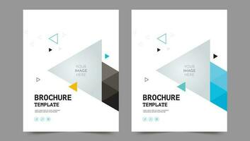 Cover template flyer design vector background