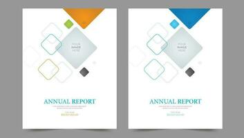 Cover template flyer design vector background