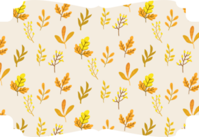 Background with leaves abstract design. png