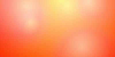 Abstract gradient orange color with light background vector