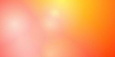 Abstract gradient orange color with light background vector