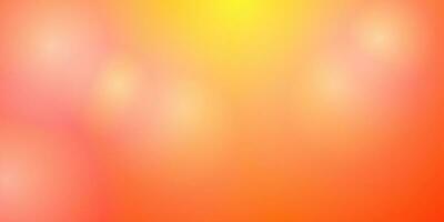 Abstract gradient orange color with light background vector