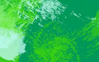 Abstract grunge texture green color background vector