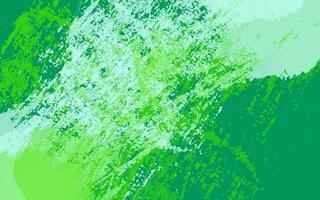 Abstract grunge texture green color background vector