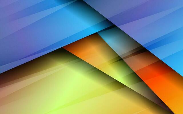 Abstract overlap layer papercut background banner