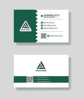 Creative business card template pro vector