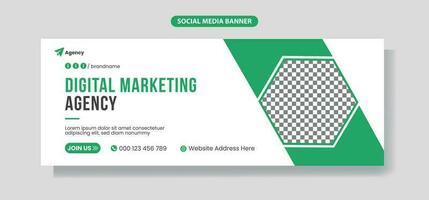 Digital Marketing Banner Cover,Business Social Media Web Banner Design, Creative marketing agency Banner,social media Web Banner template Pro Vector