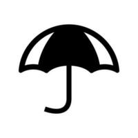 Umbrella Icon Vector Symbol Design Illustration