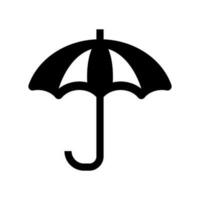 Umbrella Icon Vector Symbol Design Illustration