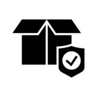 Parcel Icon Vector Symbol Design Illustration