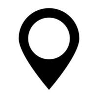 Map pointer vector icon marker location. GPS location symbol navigation for your web site design, logo, app, UI. illustration