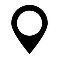 Map pointer vector icon marker location. GPS location symbol navigation for your web site design, logo, app, UI. illustration