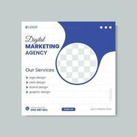 Business social media post and web banner post design vector template.