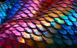 serpiente piel artístico fractal modelo Arte textura diseño hogar decoración creado con generativo ai tecnología foto