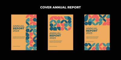 Cover Annual Report 1 vector