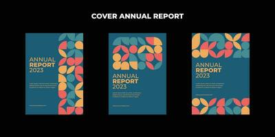 Cover Annual Report 1 vector