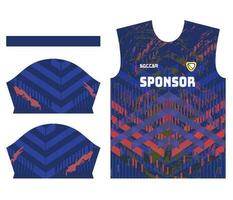football soccer jersey design for sublimation or soccer football jersey design vector