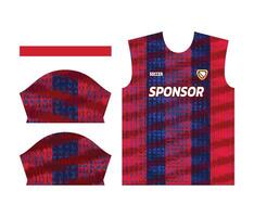 football soccer jersey design for sublimation or soccer football jersey design vector