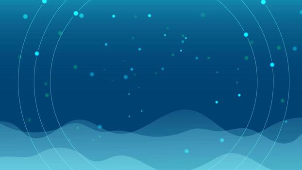 Minimal geometric background. Dynamic shapes composition. vector