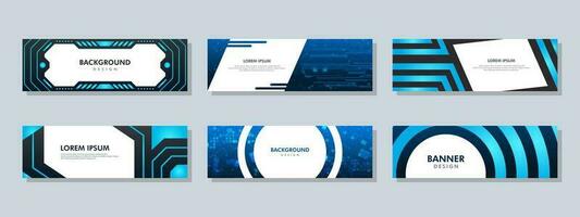 Abstract banner design. Vector shaped background. Modern Graphic Template Banner pattern for social media and web sites.