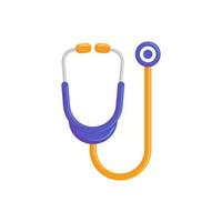 stethoscope vector illustration in flat style design