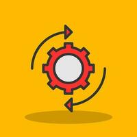 Workflow Vector Icon Design