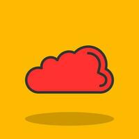 Cloud Vector Icon Design