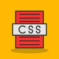 Css file Vector Icon Design