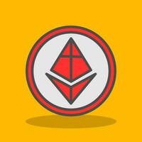 Ethereum Vector Icon Design