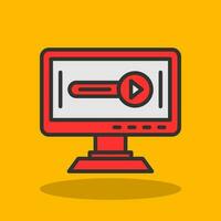 Live stream Vector Icon Design