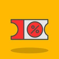 Discount Vector Icon Design