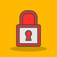 Padlock Vector Icon Design