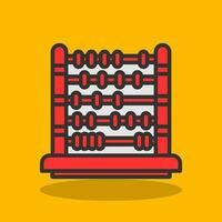 Baby abacus Vector Icon Design