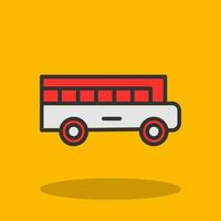 School bus Vector Icon Design