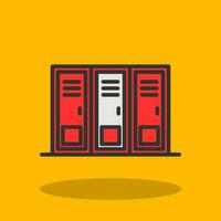 Locker Vector Icon Design