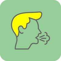 Cough Vector Icon Design