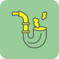 Electronic pipe Vector Icon Design