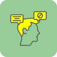 Dialog Vector Icon Design