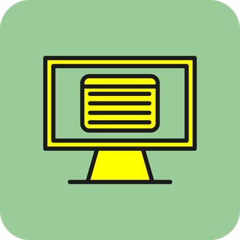 Program Vector Icon Design