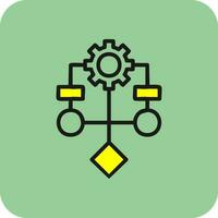 Algorithm Vector Icon Design