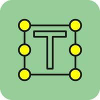 Typography Vector Icon Design