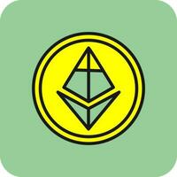 Ethereum Vector Icon Design