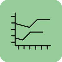Chart Vector Icon Design