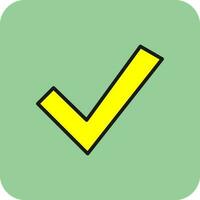 Tick Vector Icon Design