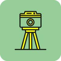 Tripod Vector Icon Design