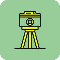 Tripod Vector Icon Design